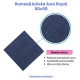 thumbnail of Loseta de moqueta azul royal 50 x 50 cm / caja 120 uds. - 30m² / hogar / oficina / comercio