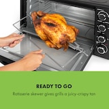 thumbnail of Masterchef 60 Mini-Backofen 60l 2000W 100-230 °C Timer schwarz Schwarz