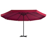 thumbnail of vidaXL Parasol met aluminium paal 500 cm Bordeauxrood