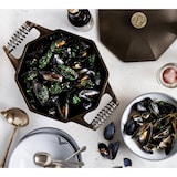 thumbnail of Finex USA – Cocotte 4,7L en fonte naturelle - Diamètre 24cm – Tous feux dont induction – Made in USA