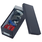 thumbnail of Leitz Click & Store WOW CD Aufbewahrungsbox Polypropylen, Karton Schwarz 14,3 x 35,2 x 13,6 cm