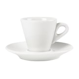 thumbnail of Tazas de café espresso cónicas blancas de 60 ml Olympia - Se venden en paquetes de 12