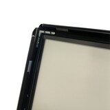 thumbnail of Porte-affiches / Porte-Message A4 LED - Noir Design Metallic Modulable Hauteur fixe