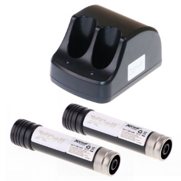 Ladegerät für Black & Decker VersaPak VP100 inkl. 2 Akku 2100mAh