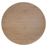 thumbnail of SIT Möbel eettafel rond | Ø 120 cm | sungkai hout naturel | metalen frame zwart | B 120 x D 120 x H 75 cm | 09615-01