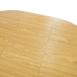 thumbnail of WellHome - Ronde uitschuifbare tafel van wit beukenhout, 90-120 cm