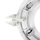thumbnail of GILAC Socle rouleur rond 5 roues - chape acier - Gris G170214