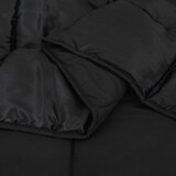 thumbnail of vidaXL Winterbettdecke Schwarz 220 x 240 cm Satin und Mikrofaser