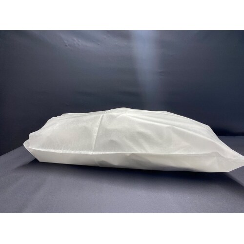 Einweg Bettwäsche, Kissenbezug aus PP-Vlies weiß, 50x70cm, 20 Stück - Mank