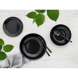 thumbnail of CreaTable Diana Schwarz Tellerset 12-tlg Glas