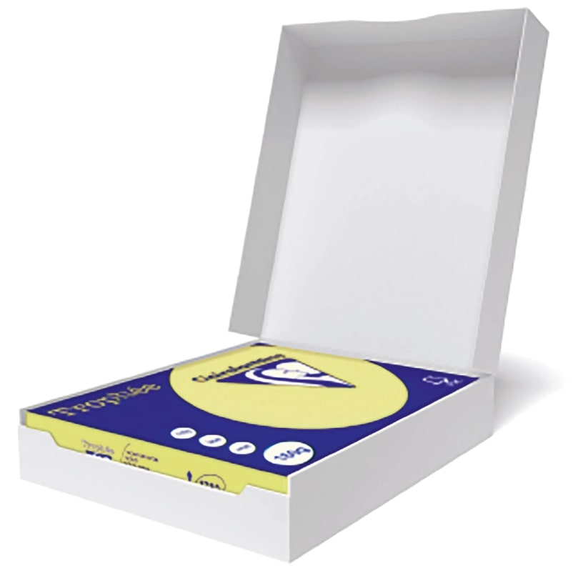 Ramette de 250 feuilles de papier Trophée jonquille, A4, 160 g/m²