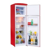 thumbnail of FrigeluX Réfrigérateur double porte design rétro 246L dont congélateur 4* de 52L, Rouge RFDP246RRA++