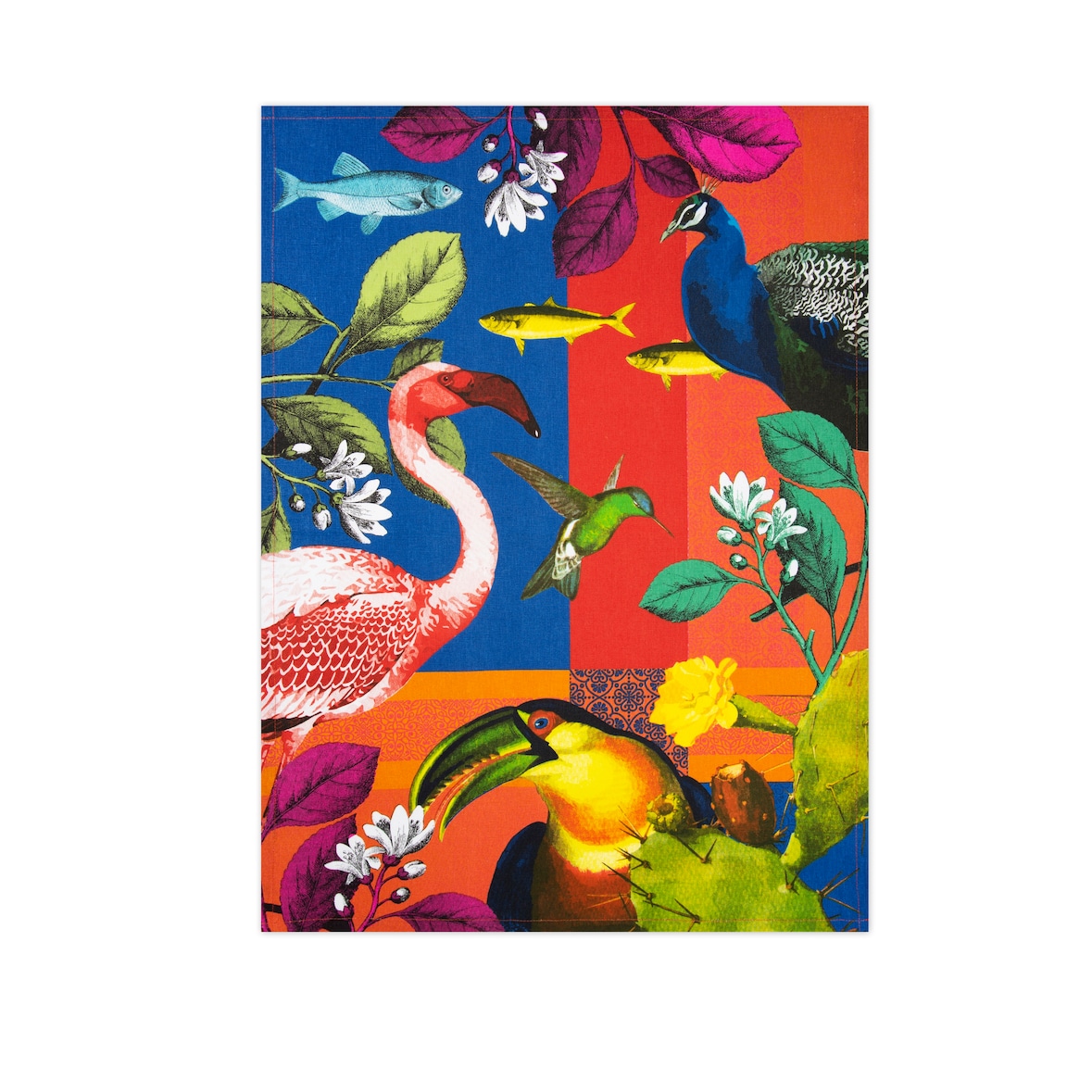 Excelsa Geschirrtuch Rhapsody Baumwolle 50X70 Cm Bunt