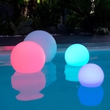 thumbnail of Boule lumineuse sans fil flottante LED D30CM Multicolore Lumisky