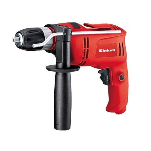 Trapano elettrico 650W a percussione con impugnatura laterale e gancio per cintura TC-ID650E EINHELL