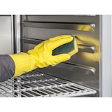 thumbnail of Armadio inox refrigerato -2°C/+8°C in Classe A tropicalizzato e guide stampate. Isolamento 100 mm. Luci led e serratura. Porta reversibile. AXF800TN