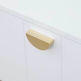 thumbnail of Oviala Meuble TV suspendu 160 cm moderne blanc