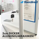 thumbnail of Schaukasten magnetisch - für den Innenbereich inkl. 12 Magnete - Magnetische & beschreibbare Rückwand - Alurahmen & Acrylglas / 1 x A4