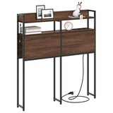 thumbnail of vidaXL Kopfteil mit Regal Braune Eiche 90 cm Holzwerkstoff