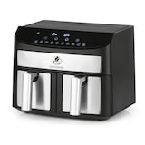 thumbnail of Kochwerk Heißluft-Fritteuse Zweikammer 7l 2400W Edelstahl/schwarz