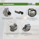 thumbnail of Metallkanister Snakeoptik 20 Liter Ausgießer + Halter Benzinkanister Dieselkanister UN-Zulassung