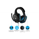 thumbnail of Micro Casque Gaming Logitech G432 7.1 Noir Avec Son Surround 7.1