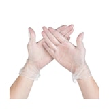 thumbnail of MONOUSO - Guanti in Vinile Senza Polvere Trasp. Taglia L (100 Pezzi)