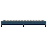 thumbnail of vidaXL Boxspringbett ohne Matratze Dunkelblau 90x210 cm Samt