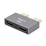 thumbnail of ROLINE USB 3.2 Gen 2 Adapter, 2x USB type C - 2x type C, M/F, zilver