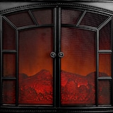 thumbnail of MONZANA® Elektrokamin mit Heizung LED 2000W  Schwarz