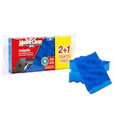 thumbnail of ARIX Master Clean 3 spugne gialle sintetiche con fibra blu antigraffio con Antibatterico