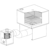 thumbnail of DE BUYER fumoir inox 2 niveaux 60x40cm 3441.60