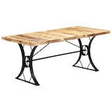 thumbnail of Mesa de comedor de madera maciza de mango 180x90x76 cm