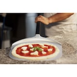 thumbnail of METRO PROFESSIONAL Pizzaschep, geanodiseerd aluminium, 33 x 150 cm, met lang handvat, zilver/zwart