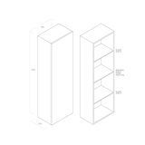 thumbnail of AQA Design Colonna bagno in MDF VENERE verde salvia cm. L.35 P.32 H.160 MPVE491-SAL