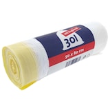 thumbnail of Müllbeutel 30 L weiß  mit Zugband