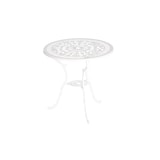 thumbnail of Merxx Lugano Ornament TischØ 70 cm. weiß Aluminium guss