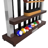 thumbnail of Stradivari Billard-Queue Ständer "Francesca", Holz-Walnuss
