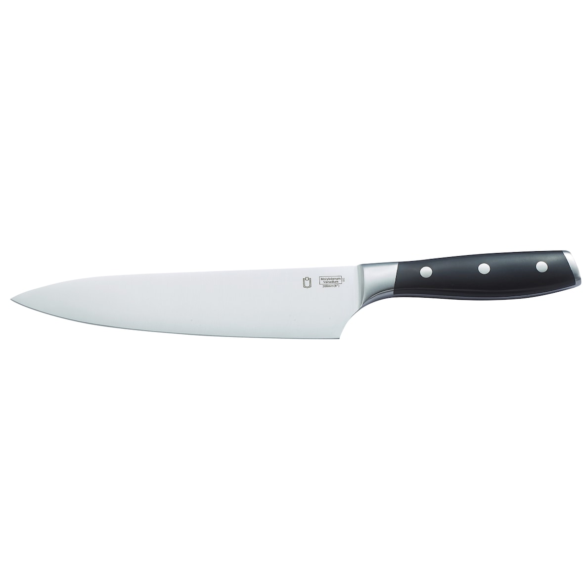 METRO PROFESSIONAL Couteau de chef Expert knives, acier inoxydable, 20 cm, noir