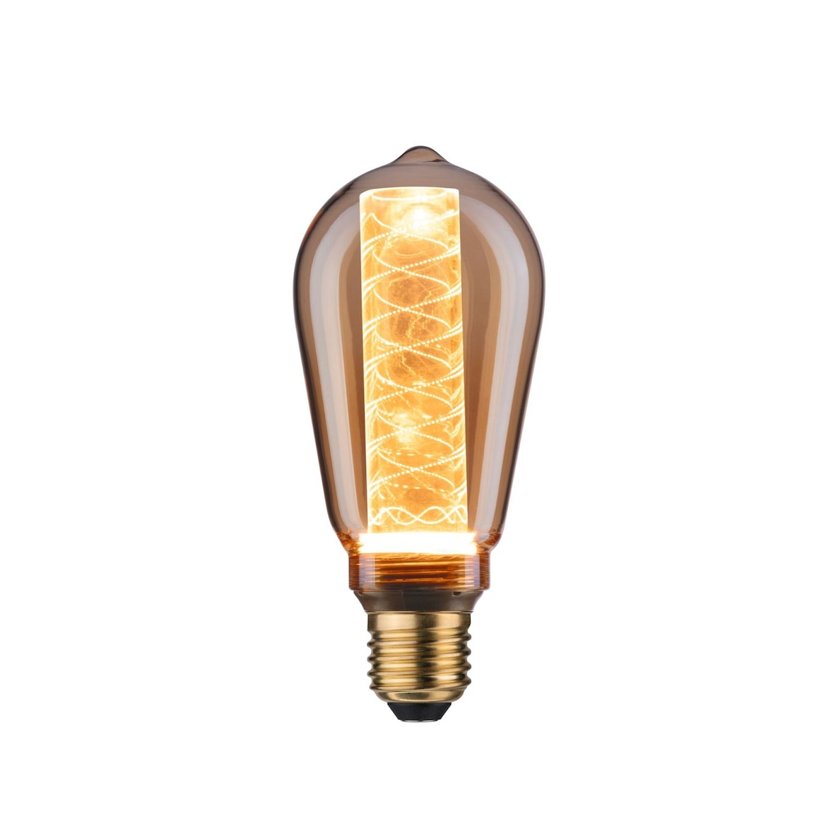 Paulmann Inner Glow Edition Ampoules LED Ampoule intérieure torsadée E27 230V 230lm 4W 1800K  Doré 28598