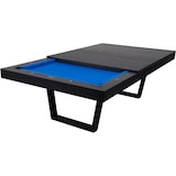 thumbnail of John West Pool Billardtisch Denver Dream 8ft Schwarz inkl. Abdeckplatte mit Schieferplatte