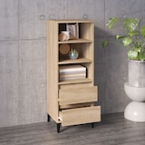thumbnail of vidaXL Highboard Sonoma-Eiche 40x36x110 cm Holzwerkstoff