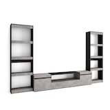 thumbnail of Mobile Soggiorno TV, Parete Attrezzata Soggiorno, 320x35x186cm, Per TV fino a 80", Set di mobili, Stile moderno, Cemento _ 96_27