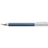 thumbnail of Faber Castell Füller Ambition Edelharz blau Feder EF