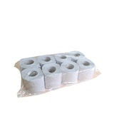 thumbnail of 64x Toilettenpapier WC Papier Profi Line Kleinrolle Recycling Tissue weiß 2-lg 250 Blatt 8x8 Rollen