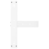 thumbnail of Helloshop26 - Juego de 2 patas ajustables para mesa de bar en forma de T 60 x 35 x 90 cm diseño moderno acero blanco 02_0057346