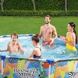 thumbnail of Bestway Piscina, acero/ PVC/ poliéster, Ø 305 x 66 cm, 4062 l, redonda, multicolor