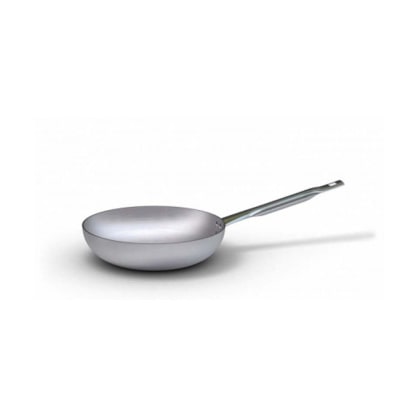 Sauteuse pour cuisinière à gaz et électrique, 32 cm, aluminium, poignée en métal, épaisseur 1,5-2 mm, fabriquée en Italie