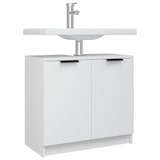 thumbnail of vidaXL Badschrank Weiß 64,5x33,5x59 cm Holzwerkstoff