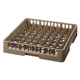 thumbnail of Bordenkorf/Dienbladenkorf kunststof bruin | 1 vak | 500x500x100(h)mm